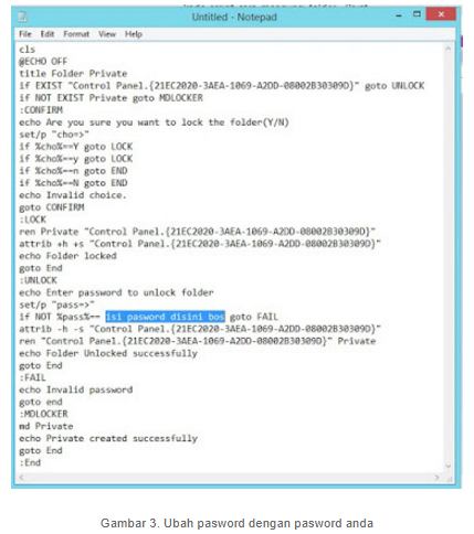 Cara Mudah Mengunci Folder Pada Windows 7/8/8.1/10 Terbaru Tanpa Ribet