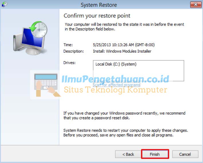 Cara Restore Windows 8/8.1